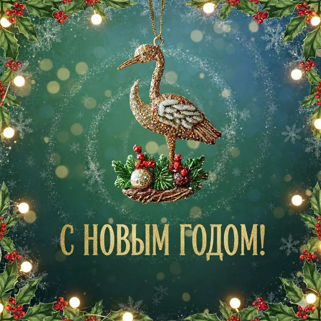 Журавли 2026! С новым годом